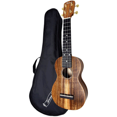 Tennessee Soprano Ukulele  Asian Koa Solid Koa top