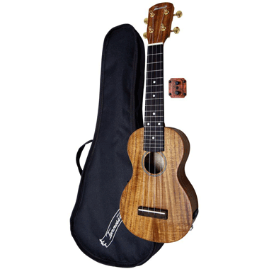 Tennessee Soprano Ukulele  E-Acoustic ASIAN KOA Solid Koa top
