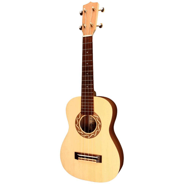 Pro Natura Ukulele Silver Series Tenor Solid Spruce/Walnut