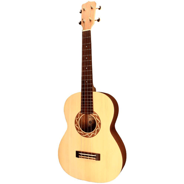 Pro Natura Ukulele Silver Series Baritone Solid Spruce/Walnut