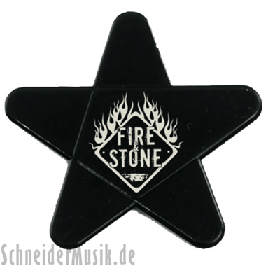 Fire & Stone Special Picks / Star-shaped pick with 5 gauges (12-pack)