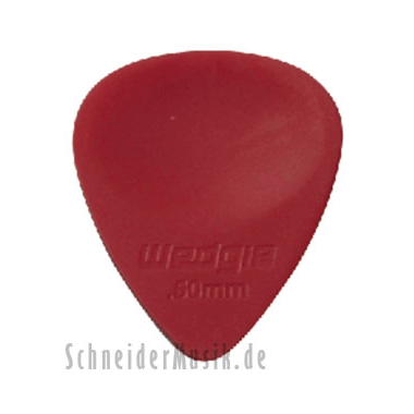 Wedgie WDPP50  Delrin Ex Picks 0.50mm red