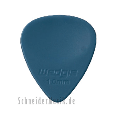 Wedgie WDPP100 Delrin Ex Picks 1.00mm blue