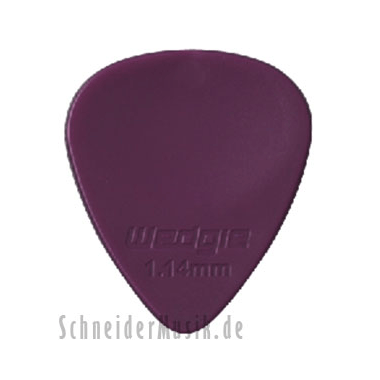 Wedgie WDPR114 Delrin Ex Picks 1.14mm violet