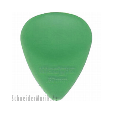 Wedgie WCPP60 Clear XL Picks 0.60mm green