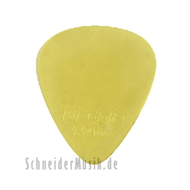 Wedgie WCPP114 Clear XL Picks 1.14mm yellow