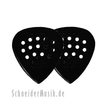 Pick Boy Pos-A-Grip Picks 1,00mm heavy, black