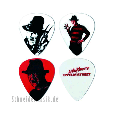 Clayton "Nightmare on Elm Street" Pick Set medium, white