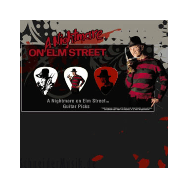 Clayton \"Nightmare on Elm Street\" Pick Set medium, white