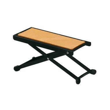BSX 536502 guitar foot stool metal, yellow orange