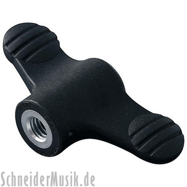Ergoplay Replacement Wing Screw (for Ergoplay guitar rest, black)