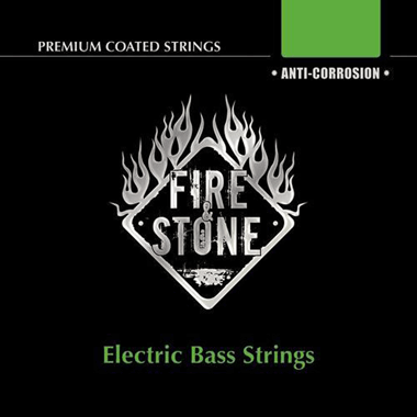 Fire & Stone Bass Premium Coated, Nickel Wound, medium
