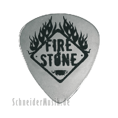 Fire and Stone Steel Picks 0,46mm stainless steel medium