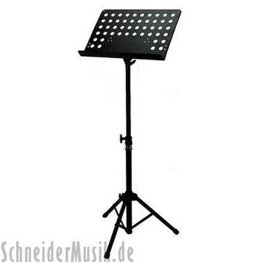 BSX 900743 Orchestra Music Stand (Perforated Metal Plate) black