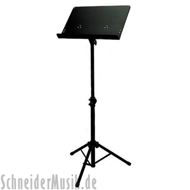 BSX 900745 Orchestra Music Stand (Solid Metal Plate) black