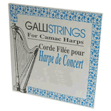 Galli 3445 Concert Pedal Harp (for Camac Harps) Set "NQ" Nickel