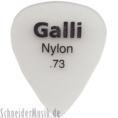 Galli A11M Nylon WHITE Standard 351 Púa, Medium 0.73 mm