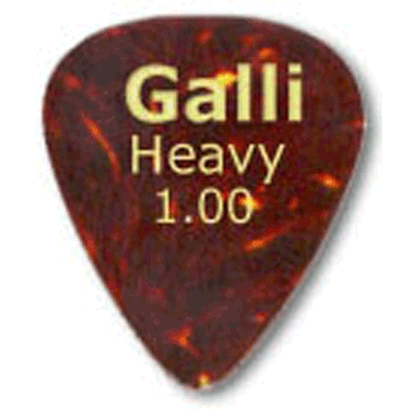Galli A7H Celluloid SHELL Standard 351 Pick, Heavy 1.00 mm