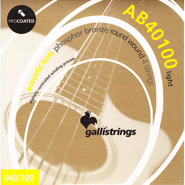 Galli AB40100 ACOUSTIC Bass PROcoated Phosphor Bronze, light