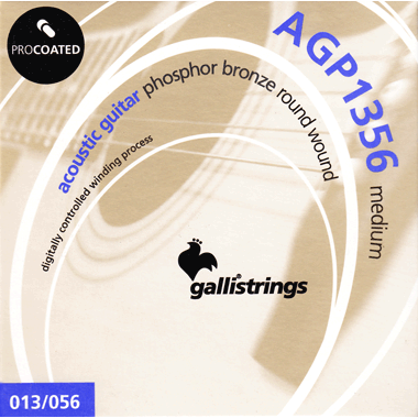 Galli AGP1356 ACOUSTIC Guitar PROcoated Phosphor Bronze, medium