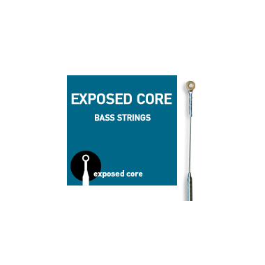 Galli ECN5 EXPOSED CORE Bass Nickel Roundwound, 5-string