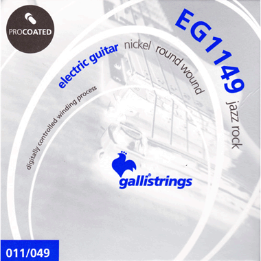 Galli EG1149 ELECTRIC Guitar PROcoated Nickel, jazz rock