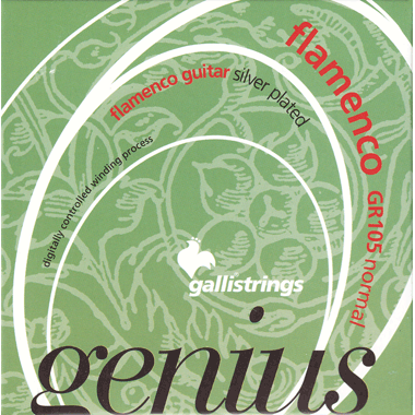 Galli GR105 GENIUS FLAMENCO PROcoated Set, Normal Tension