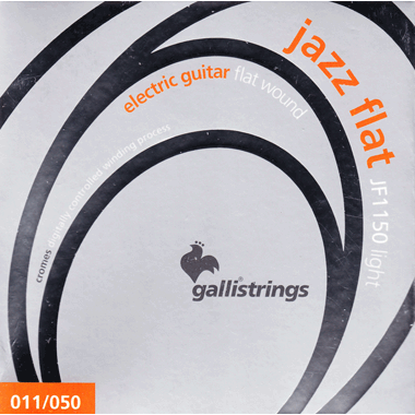 Galli JF1150 JAZZ FLAT Guitar Cromes Flatwound, light