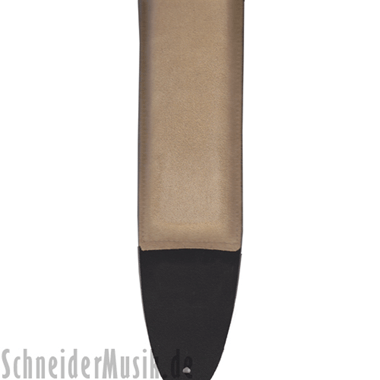 Galli LSG100BL Correa de Cuero (extra ancho) negro, acolchado