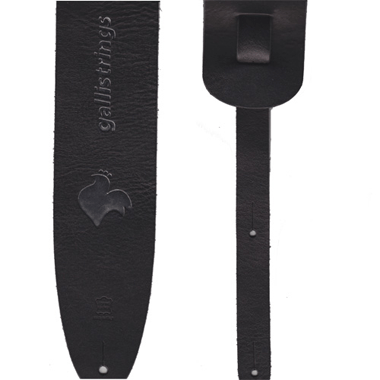 Galli LSG200BL Correa de Cuero (extra ancho) negro