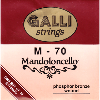 Galli M70 MANDOLONCELLO (10-string) Phosphor Bronze Wound