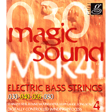 Galli MSR41 MAGIC SOUND Bass Stainless Steel Roundwound, extra light