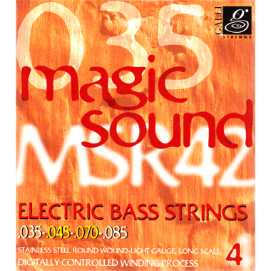 Galli MSR42 MAGIC SOUND Bass Stainless Steel Roundwound, light