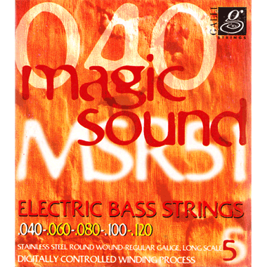 Galli MSR51 MAGIC SOUND Bass Stainless Steel Roundwound 5-string, regular