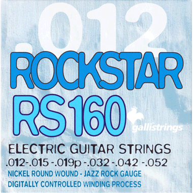 Galli RS160 ROCKSTAR Electric Nickel Roundwound, blues heavy