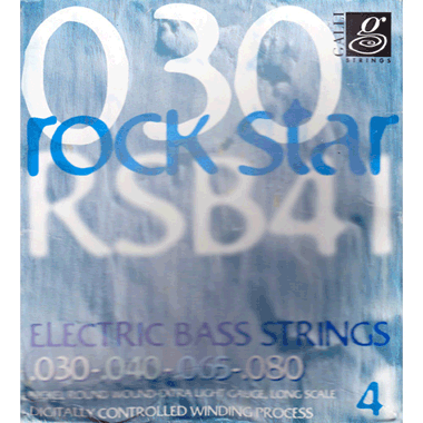 Galli RSB41 ROCKSTAR Bass Nickel Roundwound, extra light