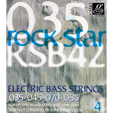 Galli RSB42 ROCKSTAR Bass Nickel Roundwound, light