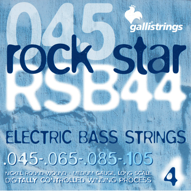 Galli RSB44 ROCKSTAR Bass Nickel Roundwound, medium