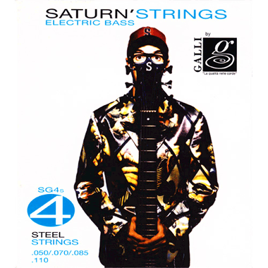 Galli SG4s SATURN Strings Stainless Steel Roundwound, 4-string