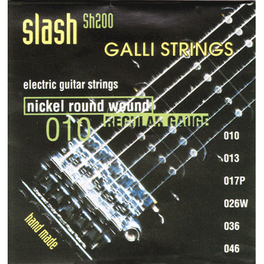 Galli SH200 SLASH Nickel Roundwound, regular