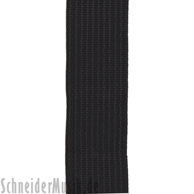 Galli T13 Nylon Guitar Strap, black