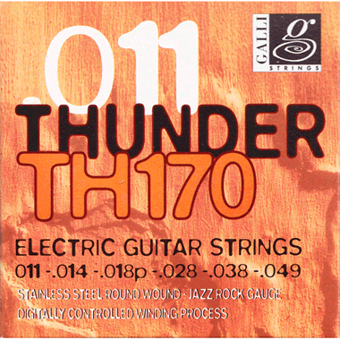 Galli TH170 THUNDER Electric Stainless Steel Roundwound, jazz rock
