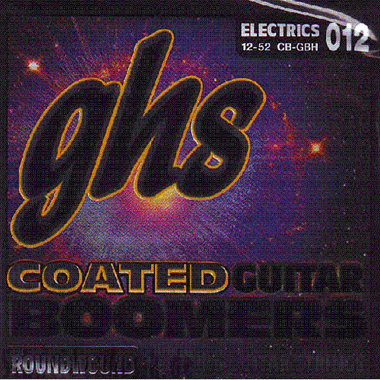 GHS CB-GBH Coated Guitar Boomers Roundwound, heavy