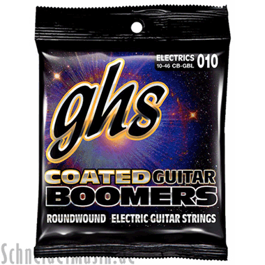 GHS CB-GBL Coated Guitar Boomers Roundwound, light