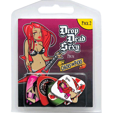 Grover Allman DROP DEAD SEXY Picks - 5-Pack 2 (5-pack, assorted)