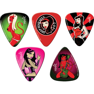 Grover Allman DROP DEAD SEXY Picks - 5-Pack 2 (5-pack, assorted)