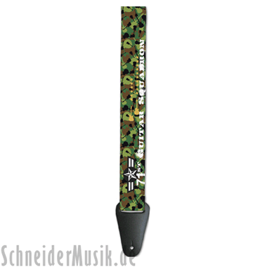 Grover Allman Nylon Guitar Strap \"Camo\"