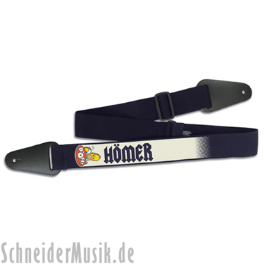 Grover Allman Nylon Guitar Strap "Homer D'oh"