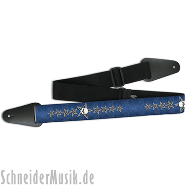 Grover Allman Nylon Guitar Strap "Stars"
