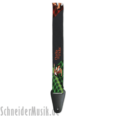 Grover Allman CHICKS ON PICKS Nylon Guitar Strap \"School of Rock\"